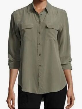 Equipment Signature Silk Shirt